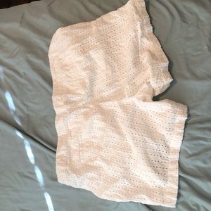 White shorts